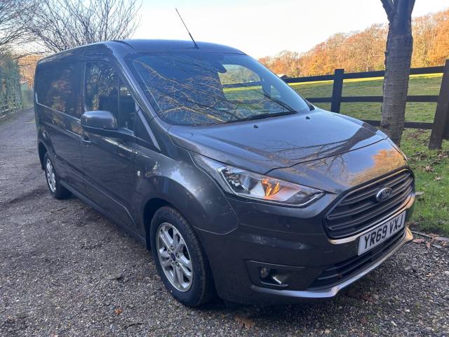Ford Transit Connect 1.5 240 EcoBlue Limited L2 Euro 6 (s/s) 5dr Panel Van Diesel Grey