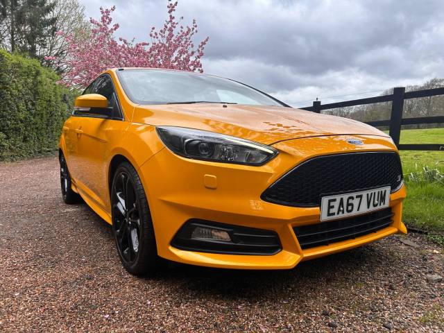 Ford Focus 2.0T EcoBoost ST-3 Euro 6 (s/s) 5dr Hatchback Petrol Yellow