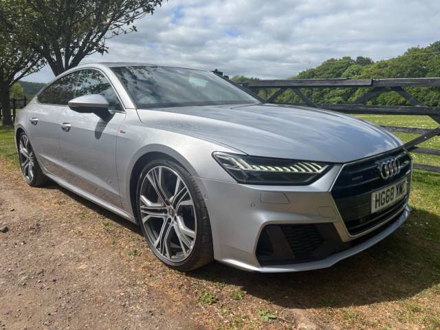 Audi A7 3.0 TDI V6 50 S line Sportback Tiptronic quattro Euro 6 (s/s) 5dr Hatchback Diesel Silver