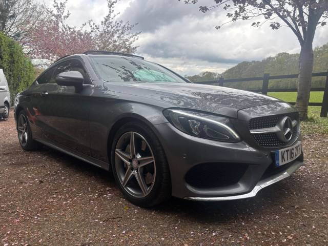 Mercedes-Benz C Class 2.1 C250d AMG Line (Premium Plus) G-Tronic+ Euro 6 (s/s) 2dr Coupe Diesel Grey