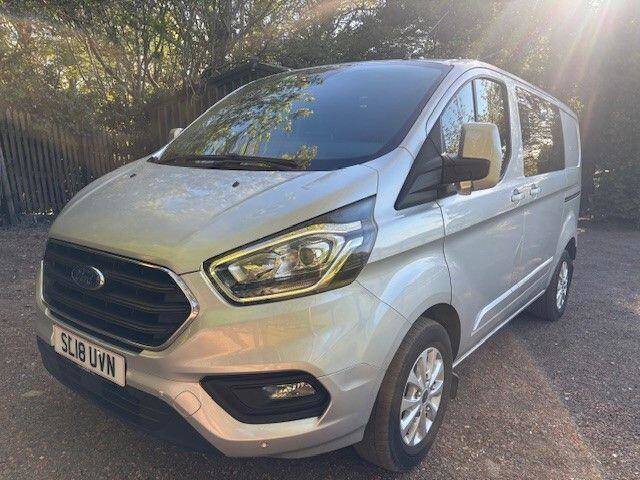 2018 Ford Transit Custom 2.0 300 EcoBlue Limited Crew Van L1 H1 Euro 6 5dr (6 Seat)