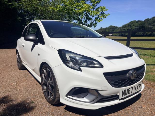 Vauxhall Corsa 1.6i Turbo VXR Euro 6 3dr Hatchback Petrol White