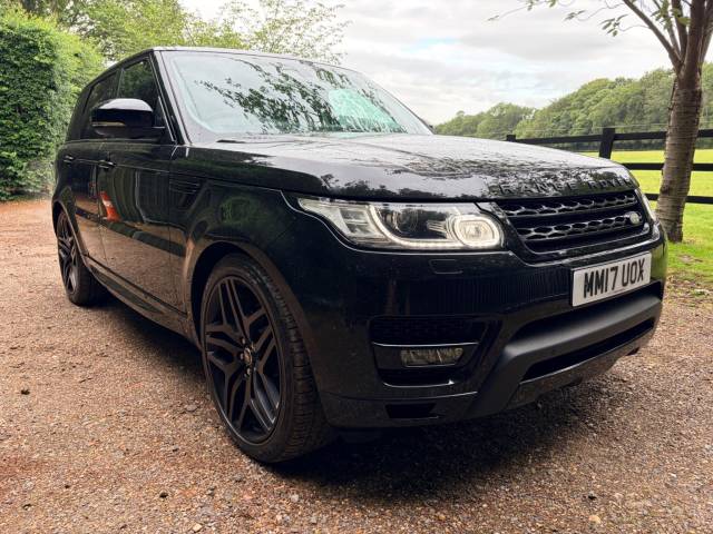 Land Rover Range Rover Sport 3.0 SD V6 HSE Auto 4WD Euro 6 (s/s) 5dr SUV Diesel Black