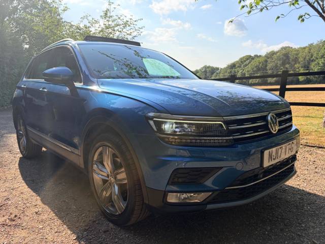 Volkswagen Tiguan 2.0 TDI BlueMotion Tech SEL 4Motion Euro 6 (s/s) 5dr SUV Diesel Blue