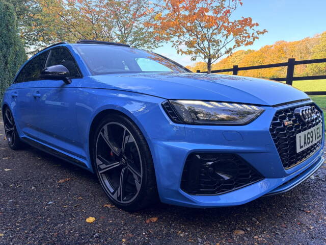 Audi RS4 Avant 2.9 TFSI V6 Tiptronic quattro Euro 6 (s/s) 5dr Estate Petrol Blue